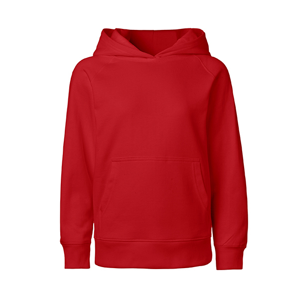 Neutral kids hoodie-Red-152/158