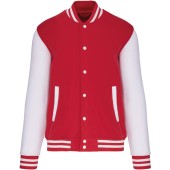 Kinder college jacket Red / White 10/12 ans