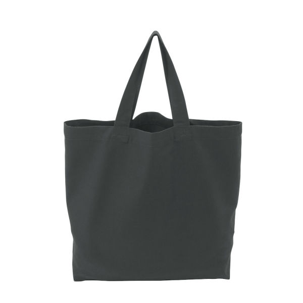 Cottover Gots Tote Bag Heavy/L charcoal