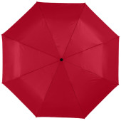 Alex 21,5 "hopfällbart automatisk paraply - Röd