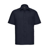 Short Sleeve Poplin Shirt - French Navy - S