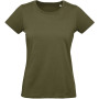 Inspire Plus Ladies' organic T-shirt Urban Khaki XS