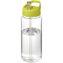 H2O Active® Octave Tritan™  600 ml sportfles met tuitdeksel - Transparant/Lime