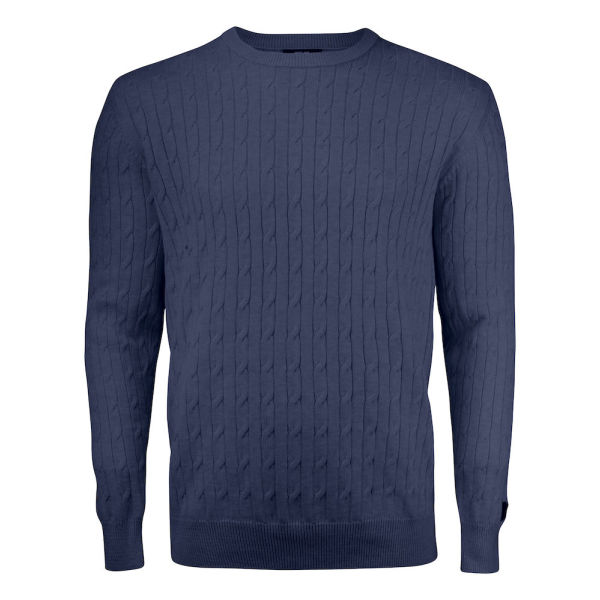 Cutter & Buck Blakely knitted sweater heren navy mélange s
