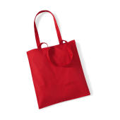Bag for Life - Long Handles - Bright Red - One Size