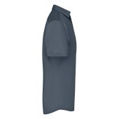 Men's Business Shirt Short-Sleeved - carbon - 6XL