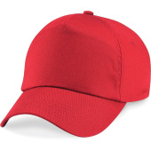 Original 5 panel cap Bright Red One Size