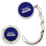 Contractible Handbag Hangers in Shiny Silver