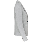 Damesjas van tricot Light grey heather 46 FR