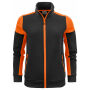 Printer Prime Sweatvest Lady Black/Orange XXL