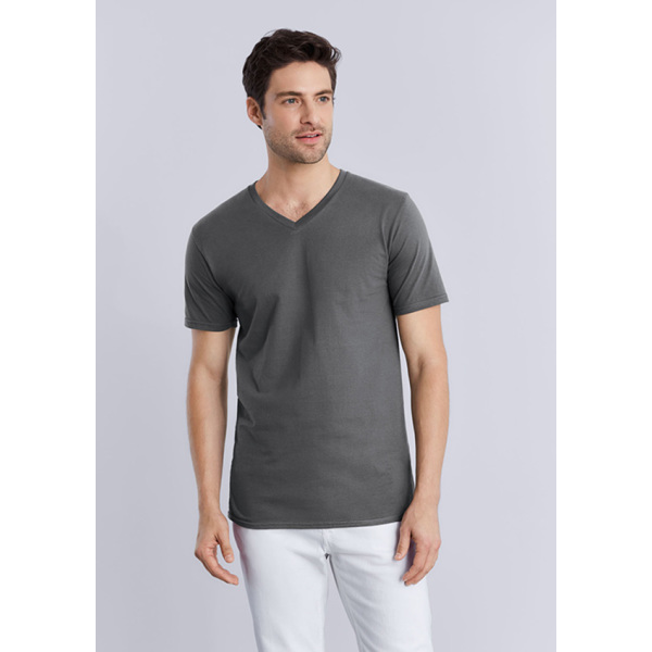 Gildan T-shirt Premium Cotton V-Neck SS for him