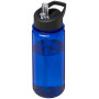 H2O Active® Octave Tritan™ 600 ml sportfles met fliptuitdeksel - Blauw/Zwart