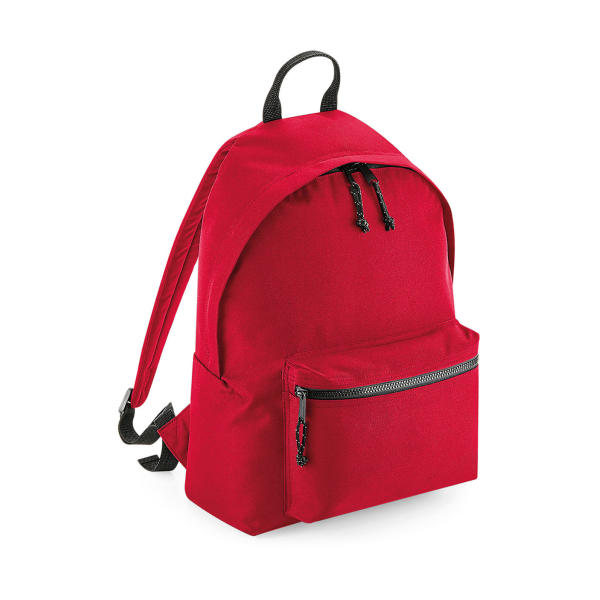 Recycled Backpack - Classic Red - One Size