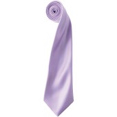 'Colours' Satin Tie Lilac One Size