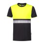 Santino T-shirt  Hannover Graphite / Fluor Yellow 3XL
