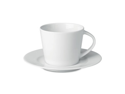 PARIS - Cappuccino kop en schotel PARIS - Cappuccino kop en schotel