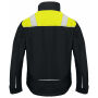 5438 Padded Jacket Black/Yellow 3XL