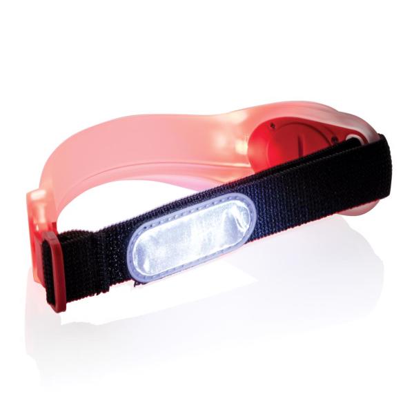 Veiligheids LED armband, rood