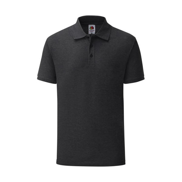 65/35 Tailored Fit Polo - Dark Heather Grey
