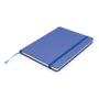 Deluxe hardcover PU A5 notitieboek, blauw