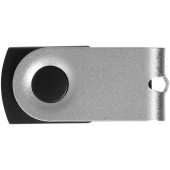 Mini USB stick - Zilver/Zwart - 8GB