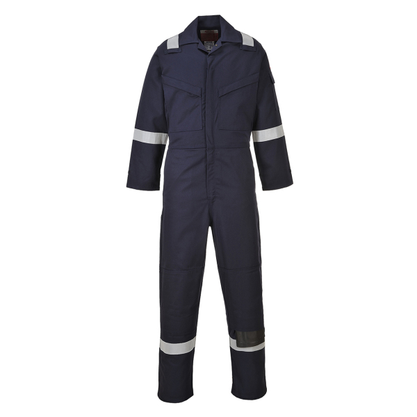 Flame Resistant Anti-Static Coverall 350g Navy
