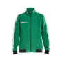 *Pro Control woven jacket jr team green 122/128