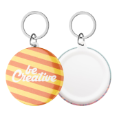 KeyBadge Maxi - button sleutelhanger met pin