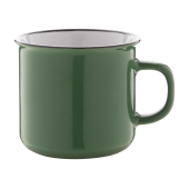 Donker groen / Wit