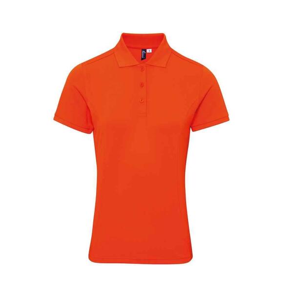 Ladies Coolchecker® Plus Piqué Polo Shirt, Orange, XS, Premier
