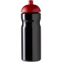 H2O Active® Base 650 ml bidon met koepeldeksel - Zwart/Rood
