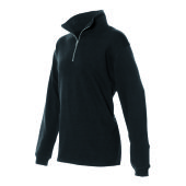 Sweater Ritskraag 301010 Black 3XL