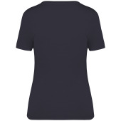 Afgewassen dames T-shirt Washed Coal Grey XS