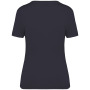 Ecologisch verwassen dames-T-shirt Washed Coal Grey S