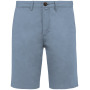 Heren bermuda  chino- 235 gr/m2 Cool Blue 42 FR