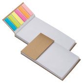 Notitieblok met markeerstickers Notitieblok met markeerstickers