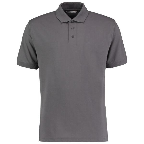 Klassic Poly/Cotton Piqué Polo Shirt, Charcoal, 5XL, Kustom Kit