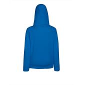 FOTL Lady-Fit L.weight Hooded Sweat Jacket, Royal Blue, XXL