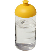 H2O Active® Bop 500 ml drikkeflaske med kuppelformet låg - Transparent/Gul