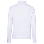 Men's Sports Shirt Half-Zip - white - M