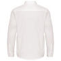 Kinder poplin overhemd lange mouwen White 6/8 jaar