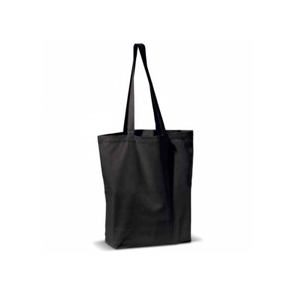 Shoulder bag canvas 250g/m² 41x12x43cm - Black