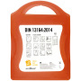 MyKit DIN Eerste Hulp kit - Transparant rood