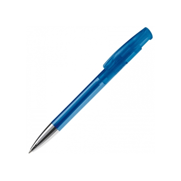 Avalon ball pen metal tip transparent - Transparent Blue