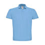 ID.001 Piqué Polo Shirt - Light Blue
