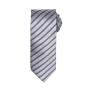 Double Stripe Tie, Silver/Dark Grey, ONE, Premier