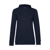 #Hoodie /women French Terry - Navy Blue - M