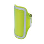 Smartphone armband Lime One Size