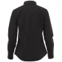 Hamell stretch damesoverhemd met lange mouwen - Zwart - L