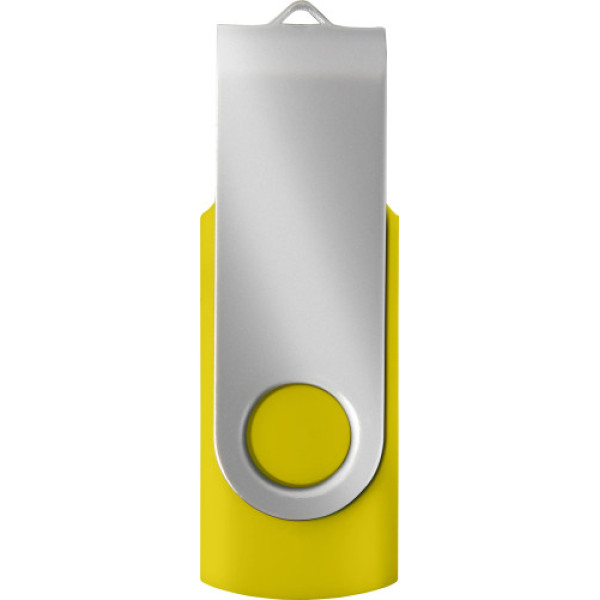 ABS USB drive (16GB/32GB) Lex yellow/silver